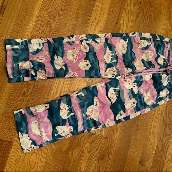 Anthropologie Olivia Wendell Swan Flannel Sleep Pants  XXS - Picture 4 of 5